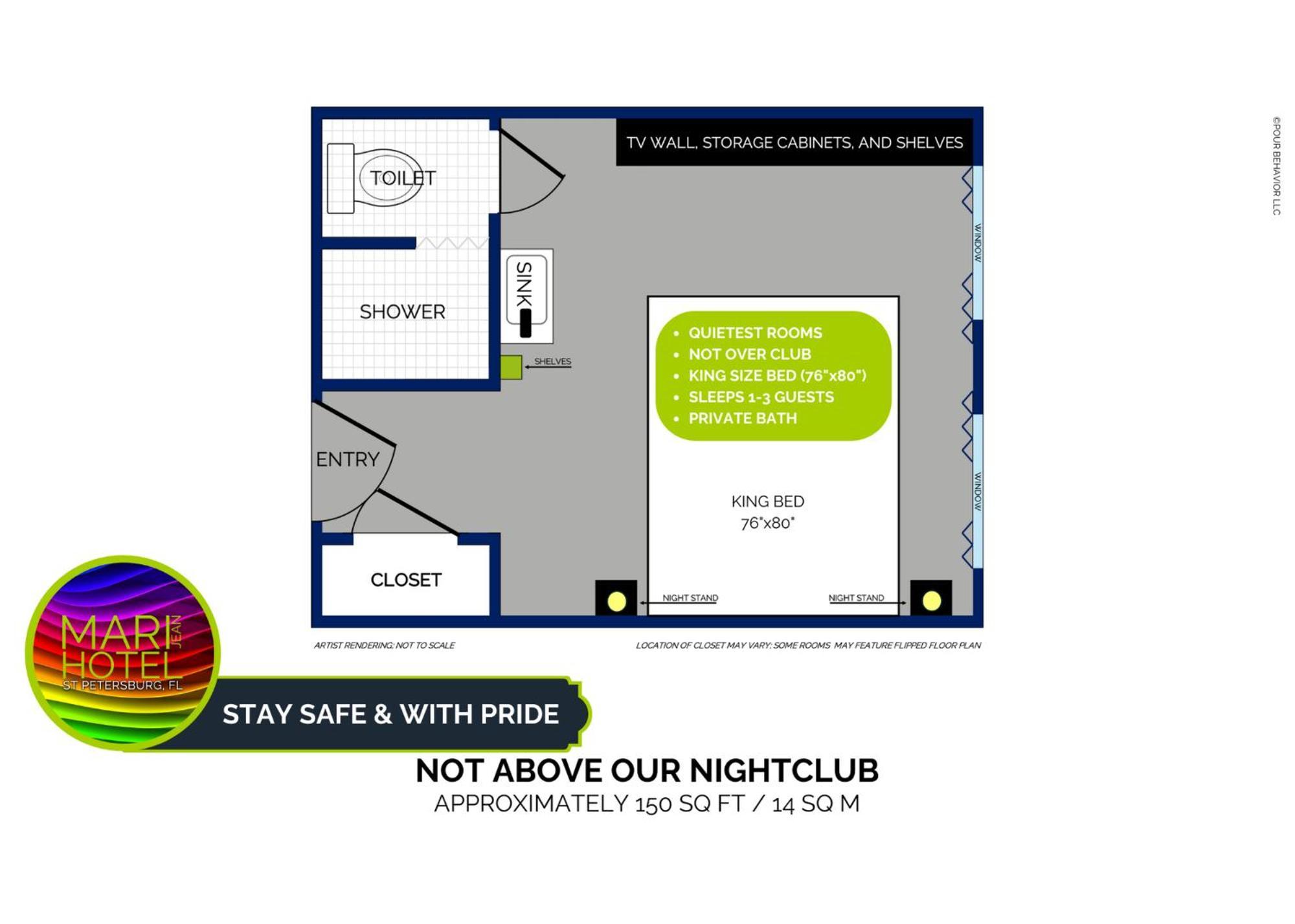 Mari Jean Hotel - All Adults Welcome St. Petersburg Esterno foto